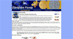 Desktop Screenshot of euro-fondy.cabik.sk