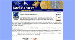 Desktop Screenshot of eurofondy.cabik.sk
